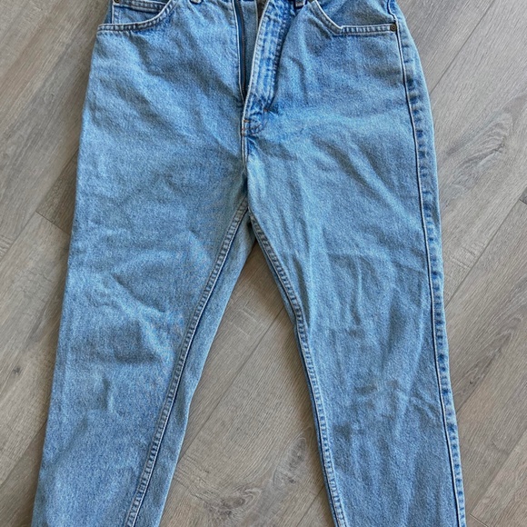 Light blue cropped jeans - Picture 4 of 5